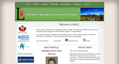 Desktop Screenshot of humanists-london.org